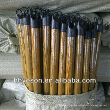 pvc cover wooden broom handle 2.2*120cm